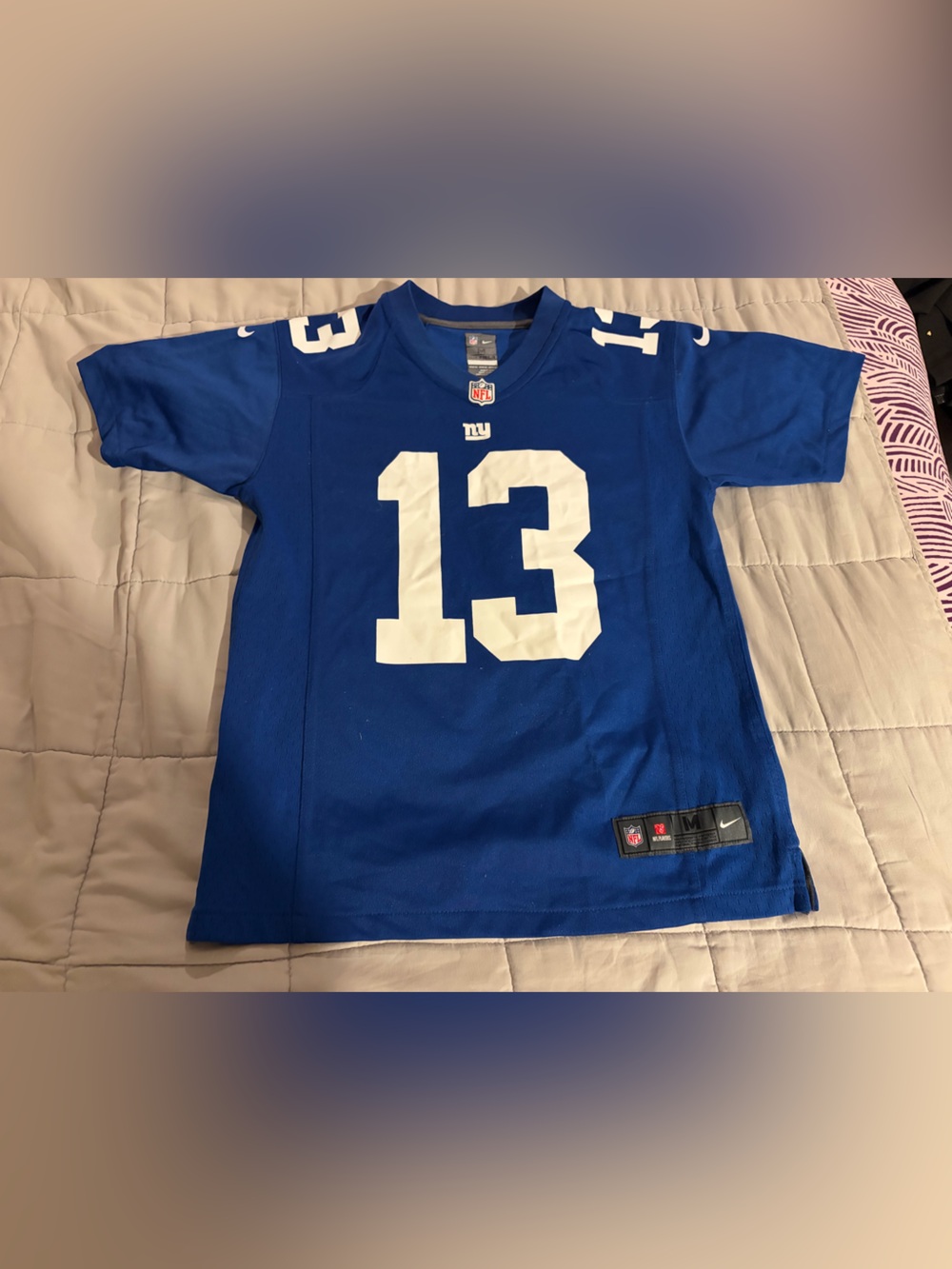 Nike On Field New York Giants Odell Beckham Jr. NFL Jersey youth size Medium